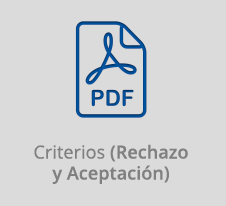 Guía criterios rechazo aceptación